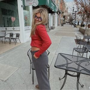 Super cute red longsleeve